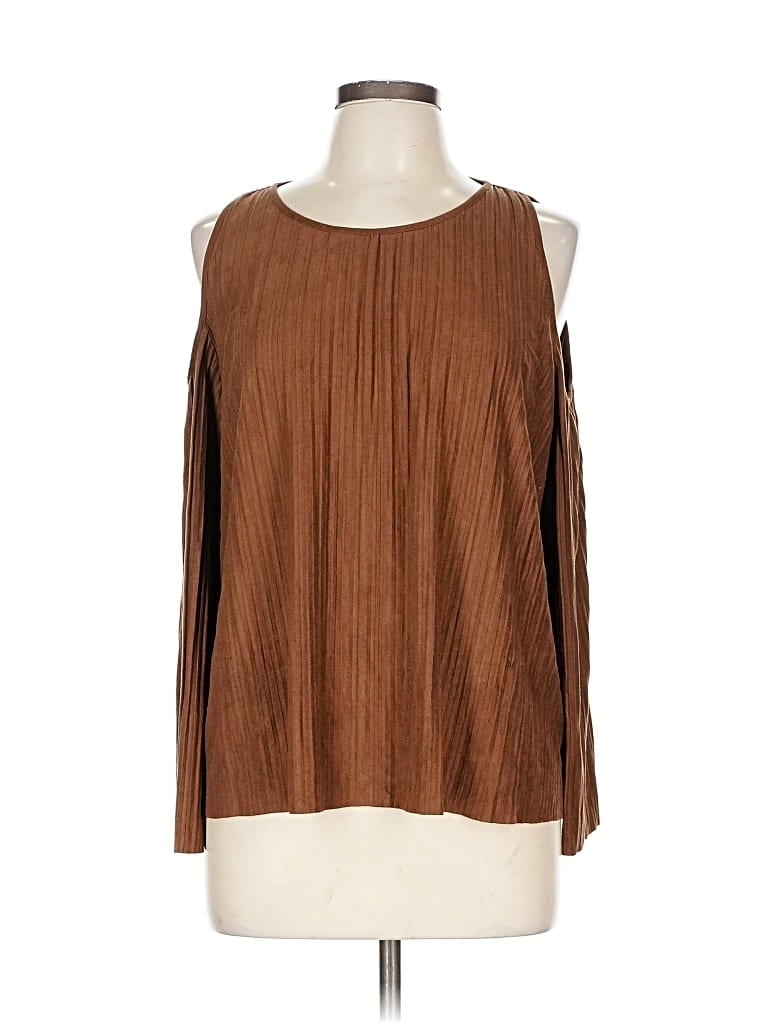 Pre-owned Chico's Sleeveless Blouse In Brown