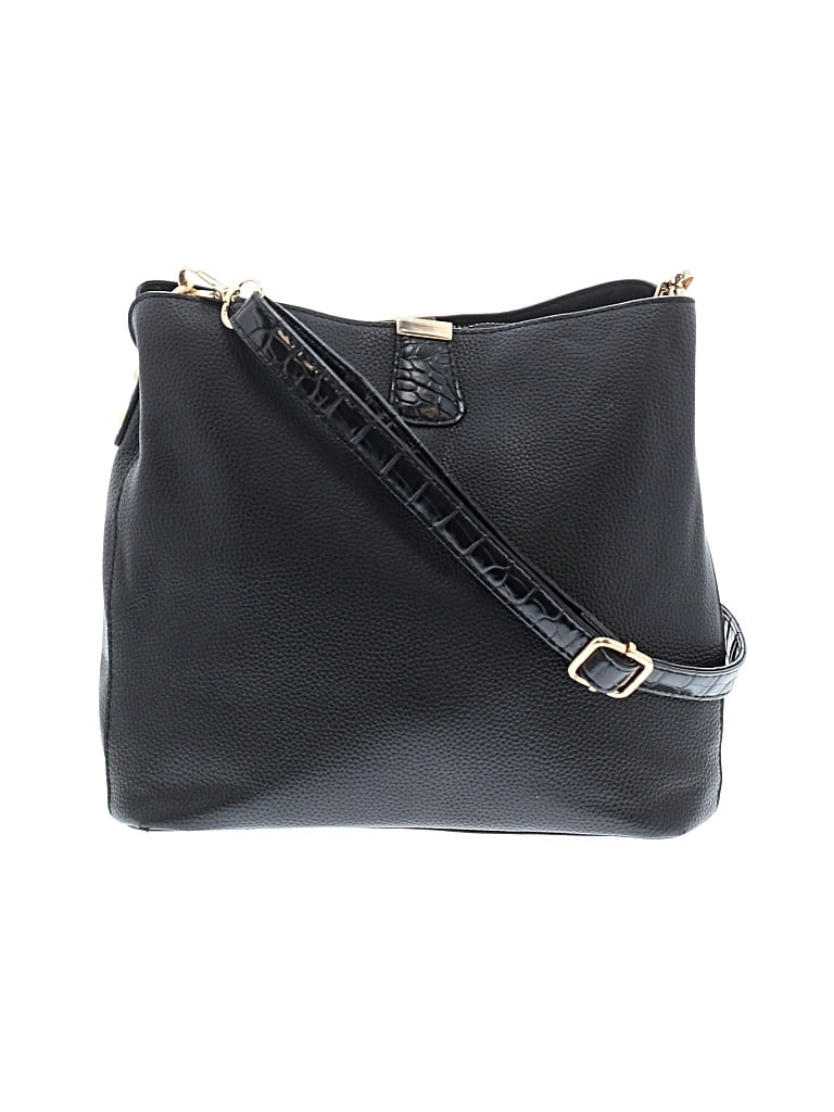 Pre-owned Unbranded Crossbody Bag In Black