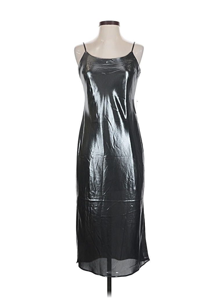 Pre-owned Express Cocktail Dress In Silver