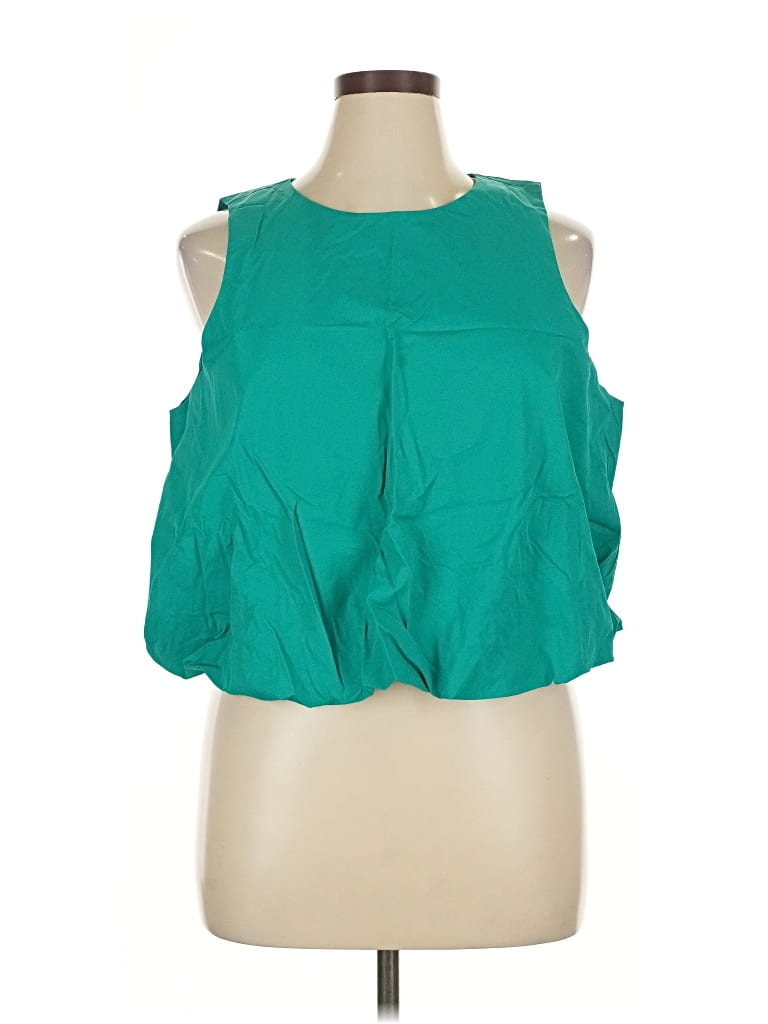 Banana Republic Factory Store Tank Top Green Halter Neckline Tops