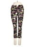 Lululemon Athletica Print Purple Black Active Pants Size 2 - photo 1
