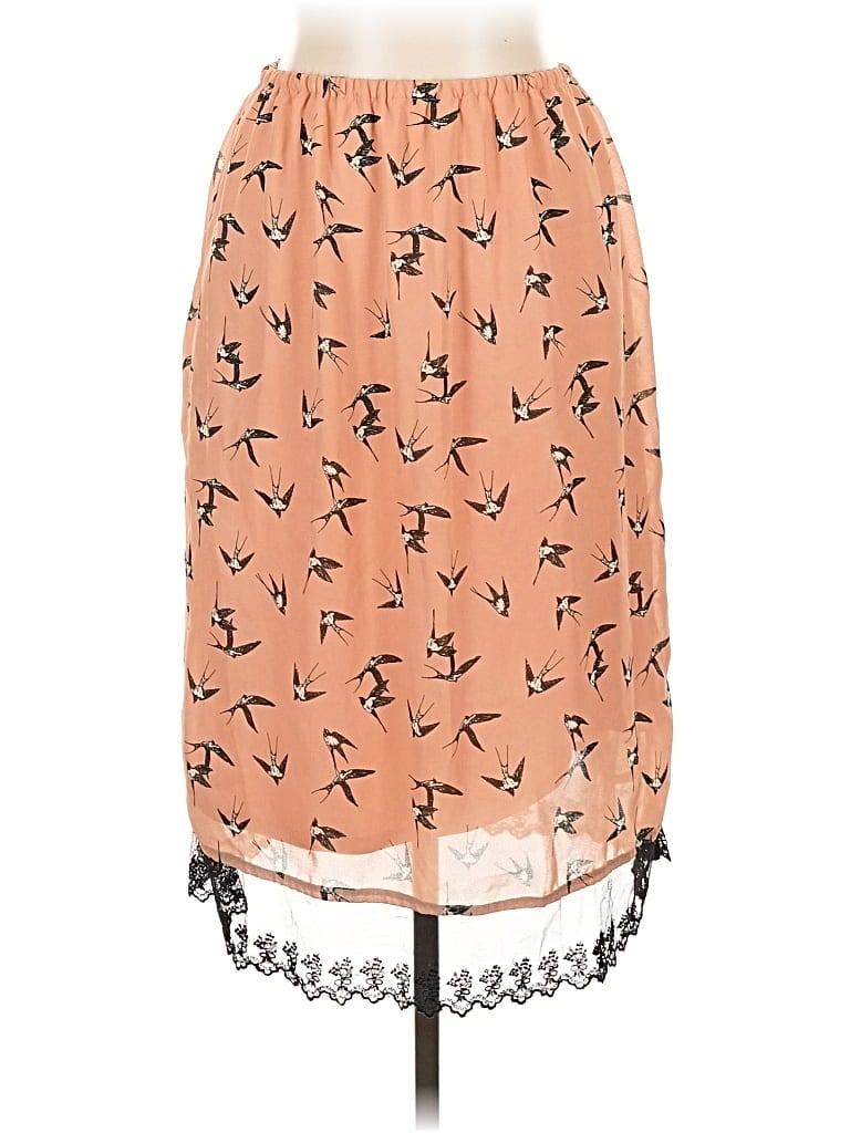 Pre-owned Made Fashion Week For Impulse Casual Skirt In Orange