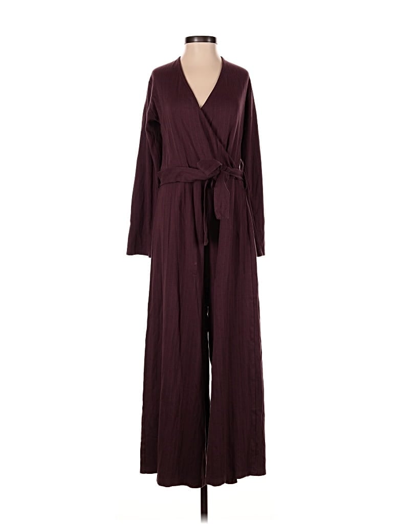 Pre-owned Mata Traders Jumpsuit In Burgundy