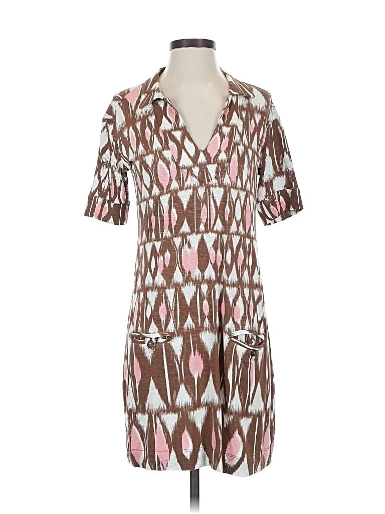 Pre-owned Tori Richard Casual Dress In Brown