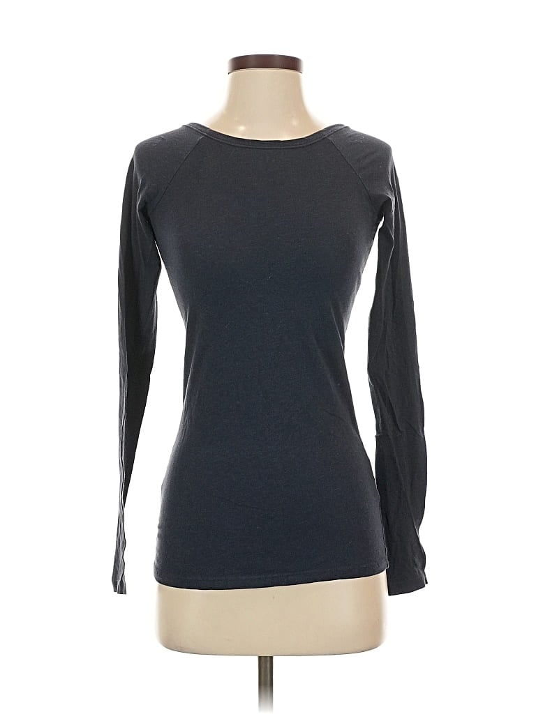 Pre-owned Vince Long Sleeve T-shirt In Gray