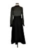 Mouline Houndstooth Black Casual Dress Size S - photo 1