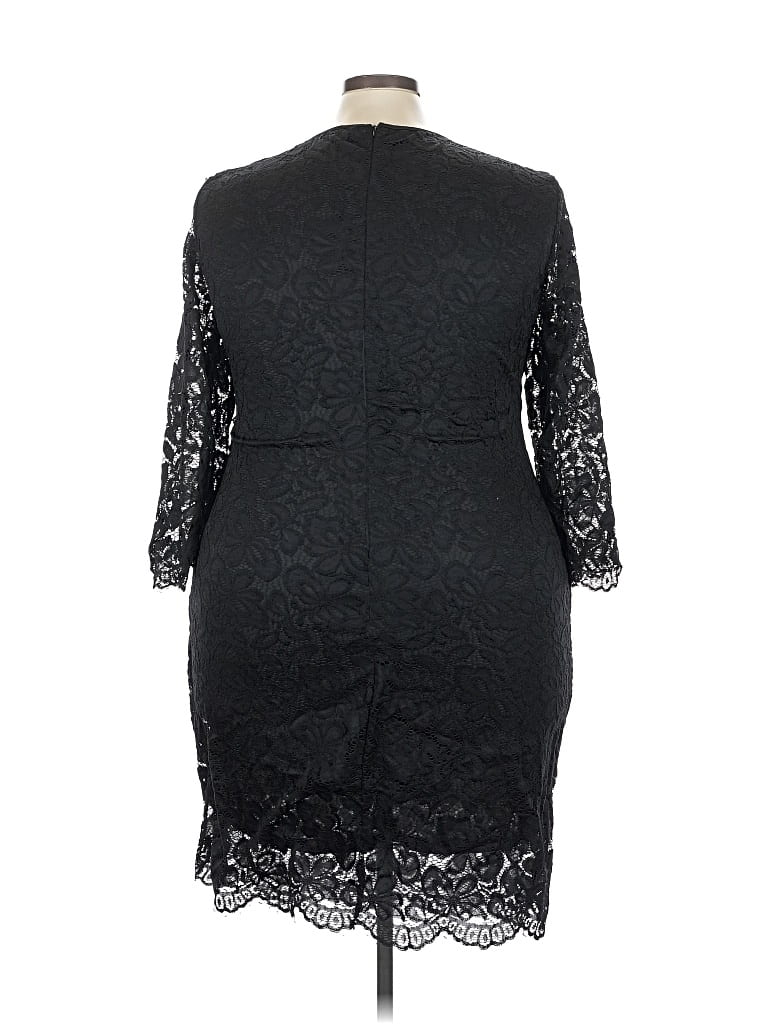 Pre-owned Shein Curve Cocktail Dress In Black