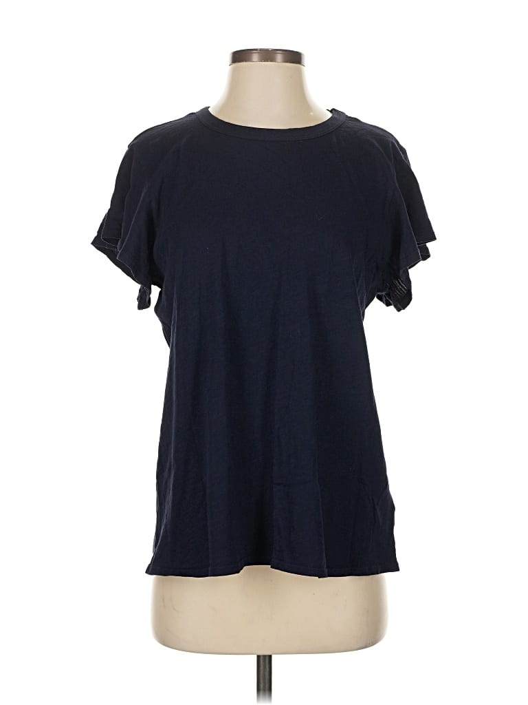 Pre-owned Dolan Short Sleeve T-shirt In Blue