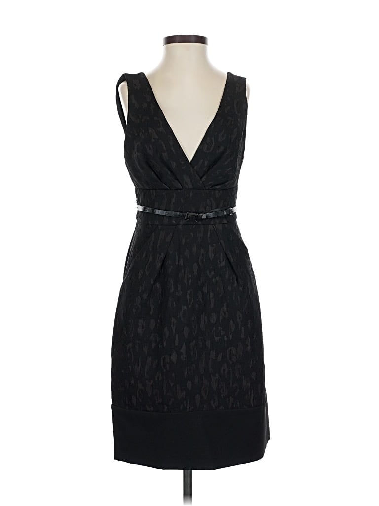 Pre-owned Bcbgmaxazria Cocktail Dress In Black
