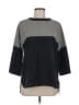 St. John Gray 3/4 Sleeve Top Size 8 - photo 1