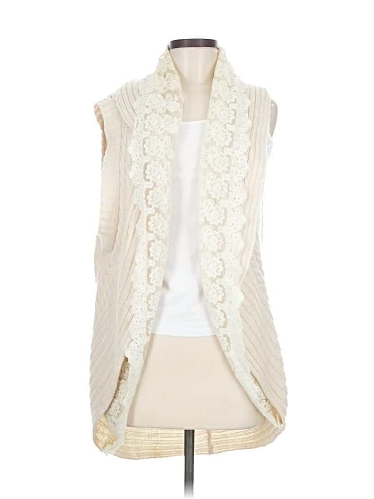 Pre-owned Flying Tomato Sweater Vest In White