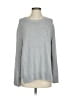 Ella Moss Solid Silver Pullover Sweater Size S - photo 1