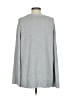 Ella Moss Solid Silver Pullover Sweater Size S - photo 2