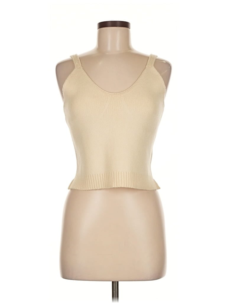 Pre-owned Zara Sweater Vest In Brown