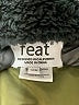 feat 100% Polyester Solid Green Windbreaker Size XS - photo 6