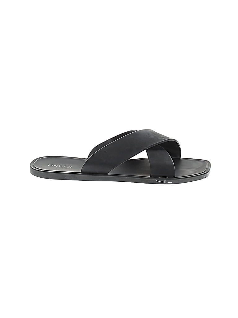 Pre-owned Forever 21 Sandals In Black