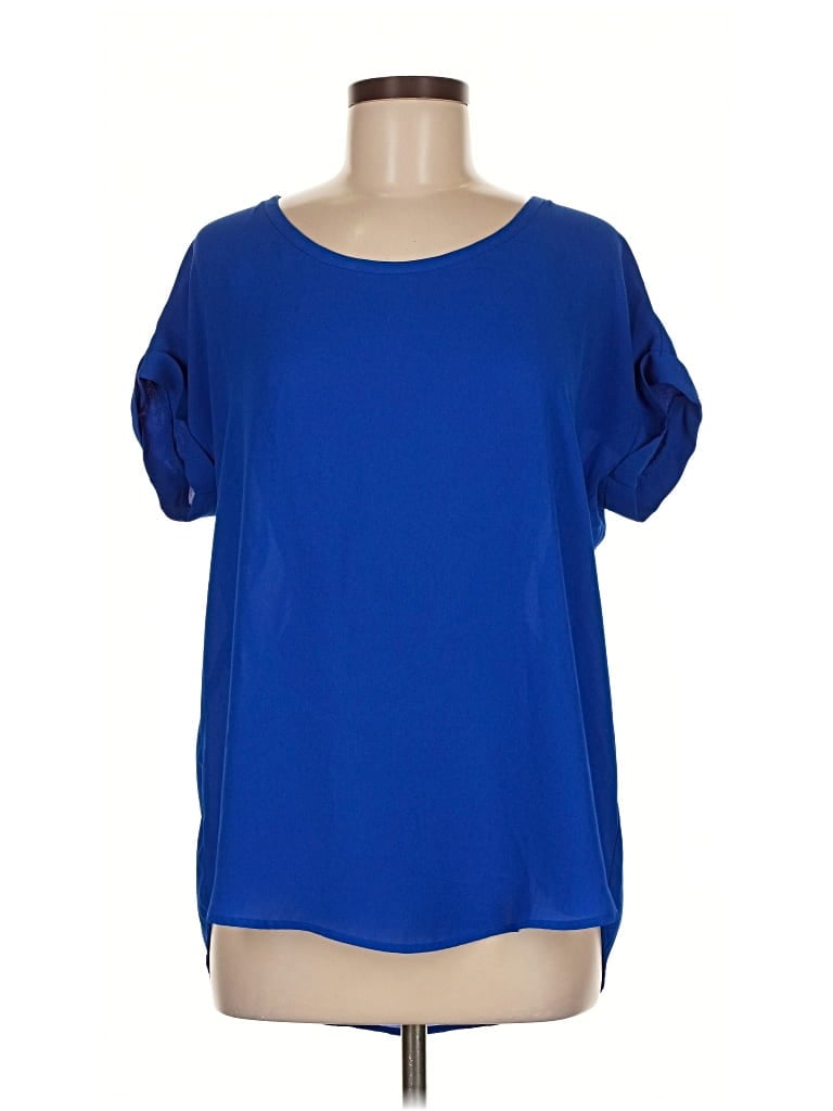 Pre-owned Pleione Short Sleeve T-shirt In Blue