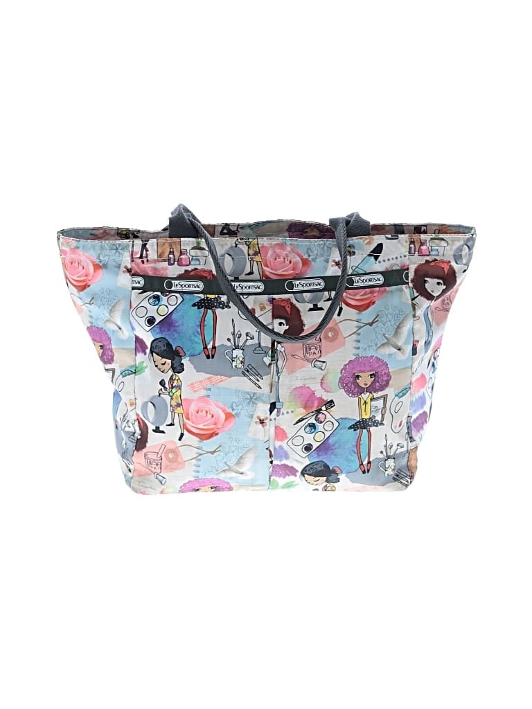 Pre-owned Lesportsac Tote Bag In Pink