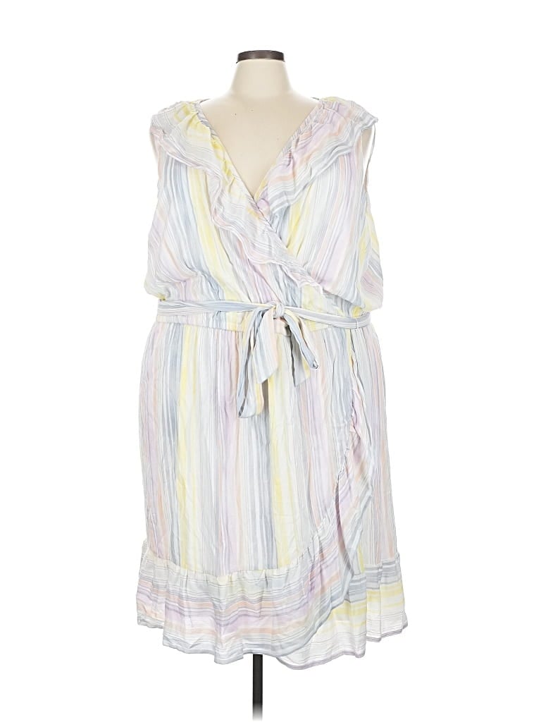 Lc Lauren Conrad Casual Dress In Neutral