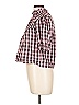 Assorted Brands 100% Cotton Checkered-gingham Pink Short Sleeve Blouse Size 10 - photo 5
