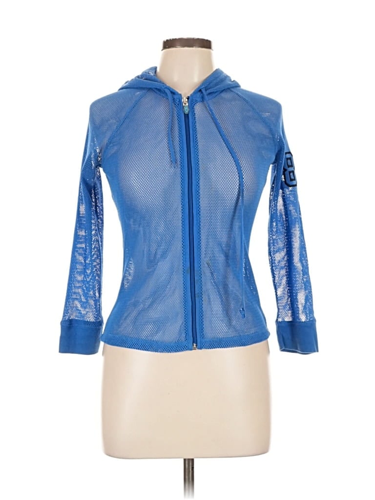 Pre-owned Dkny Track Jacket In Blue