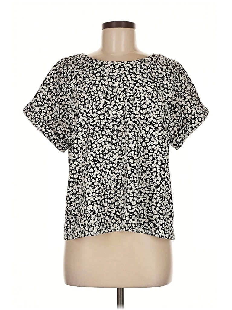 Pre-owned Melloday Short Sleeve T-shirt In White