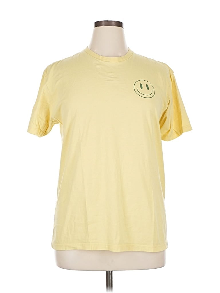 Pre-owned Assorted Brands Short Sleeve T-shirt In Yellow
