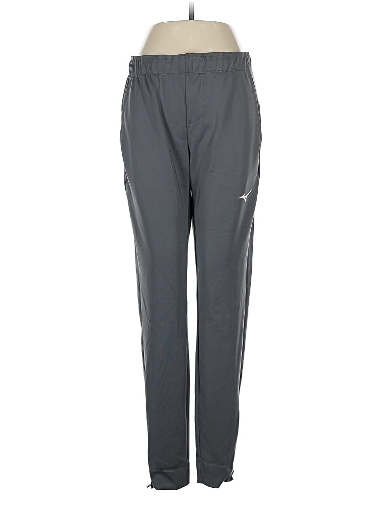 Pre-owned Mizuno Track Pants In Gray