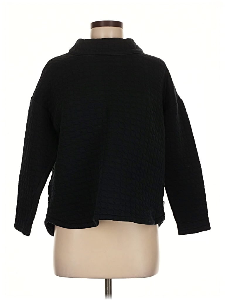 Pre-owned T By Talbots Turtleneck Sweater In Black