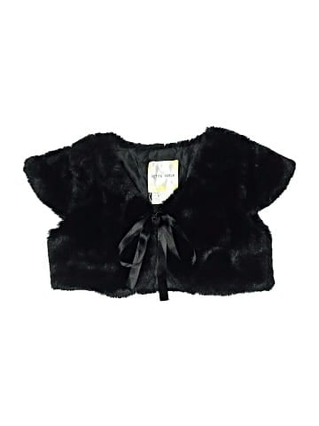Petite Adele Faux Fur Vest (view 1)