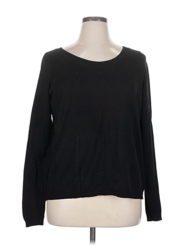 Pre-owned Torrid Pullover Sweater In Black