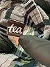 Tea 100% Cotton Plaid Green Long Sleeve Button-Down Shirt Size 6 - photo 3