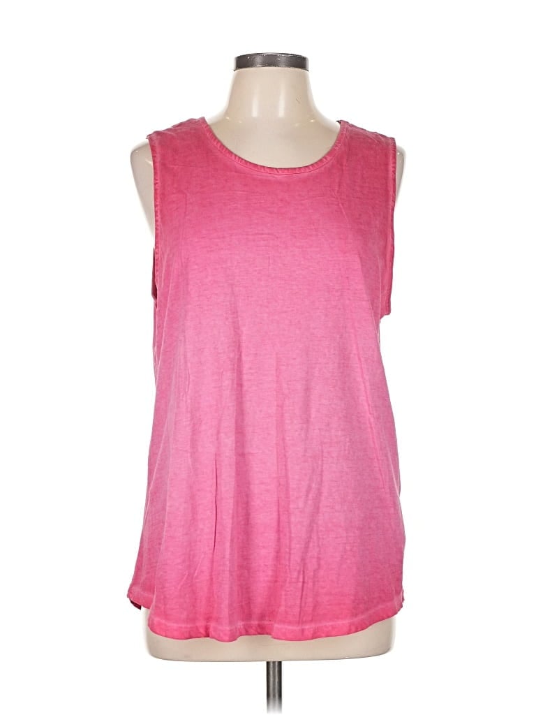 Pre-owned Skechers Sleeveless T-shirt In Pink