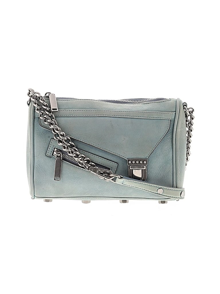 Pre-owned Rebecca Minkoff Leather Shoulder Bag In Blue