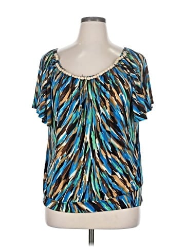 Fashion Bug Short Sleeve Blouse (view 1)