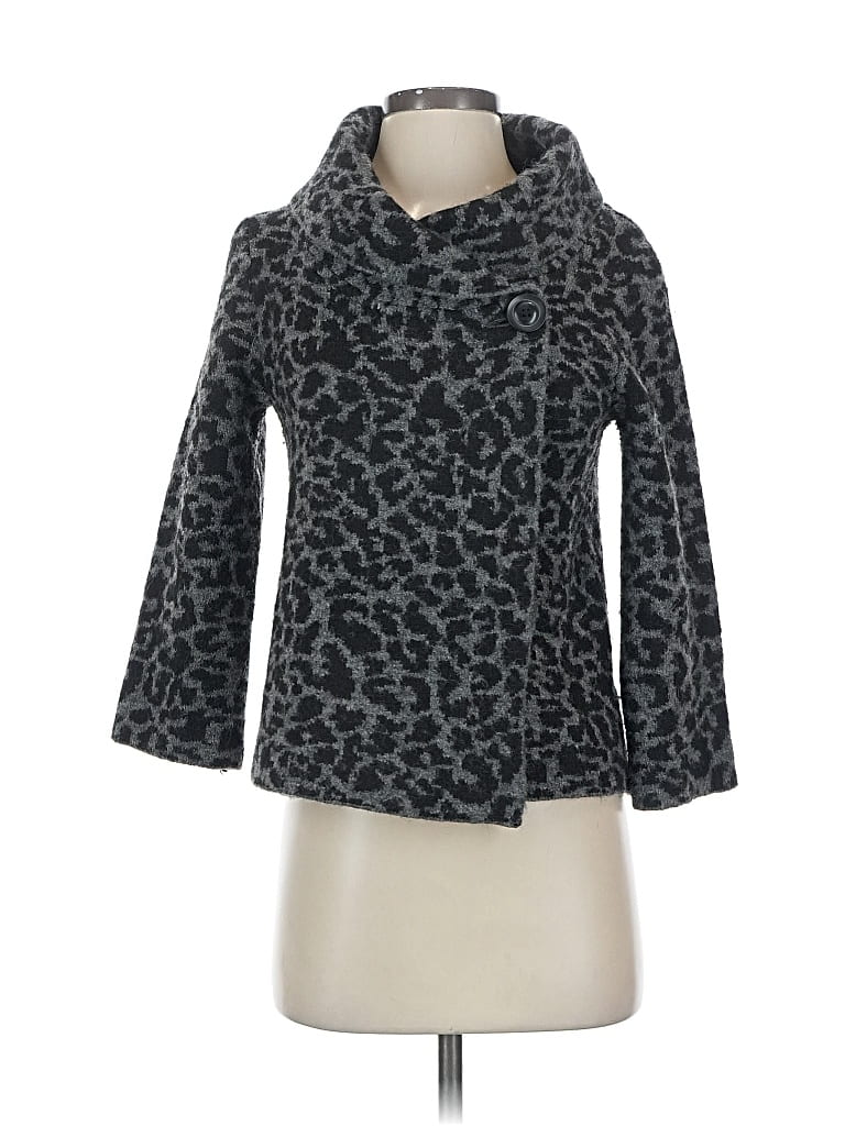 Pre-owned Cynthia Rowley Tjx Coat In Gray