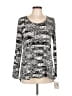 Lularoe Silver Long Sleeve Top Size L - photo 1