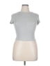 Shein Gray Short Sleeve Turtleneck Size XL - photo 1