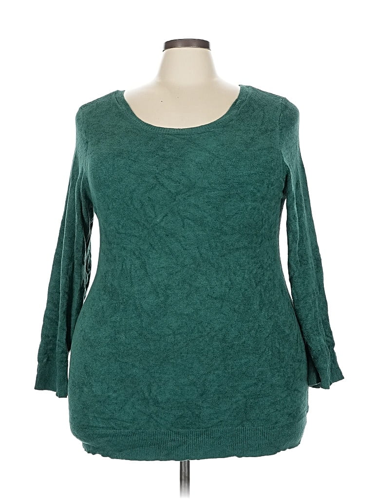 Pre-owned Torrid Pullover Sweater In Blue