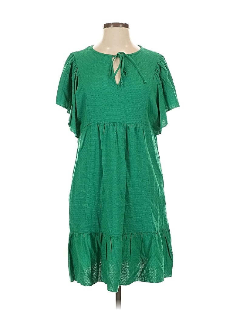 Pre-owned Knox Rose Casual Dress In Green