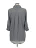 Ellison Stripes Gray 3/4 Sleeve Button-Down Shirt Size M - photo 2