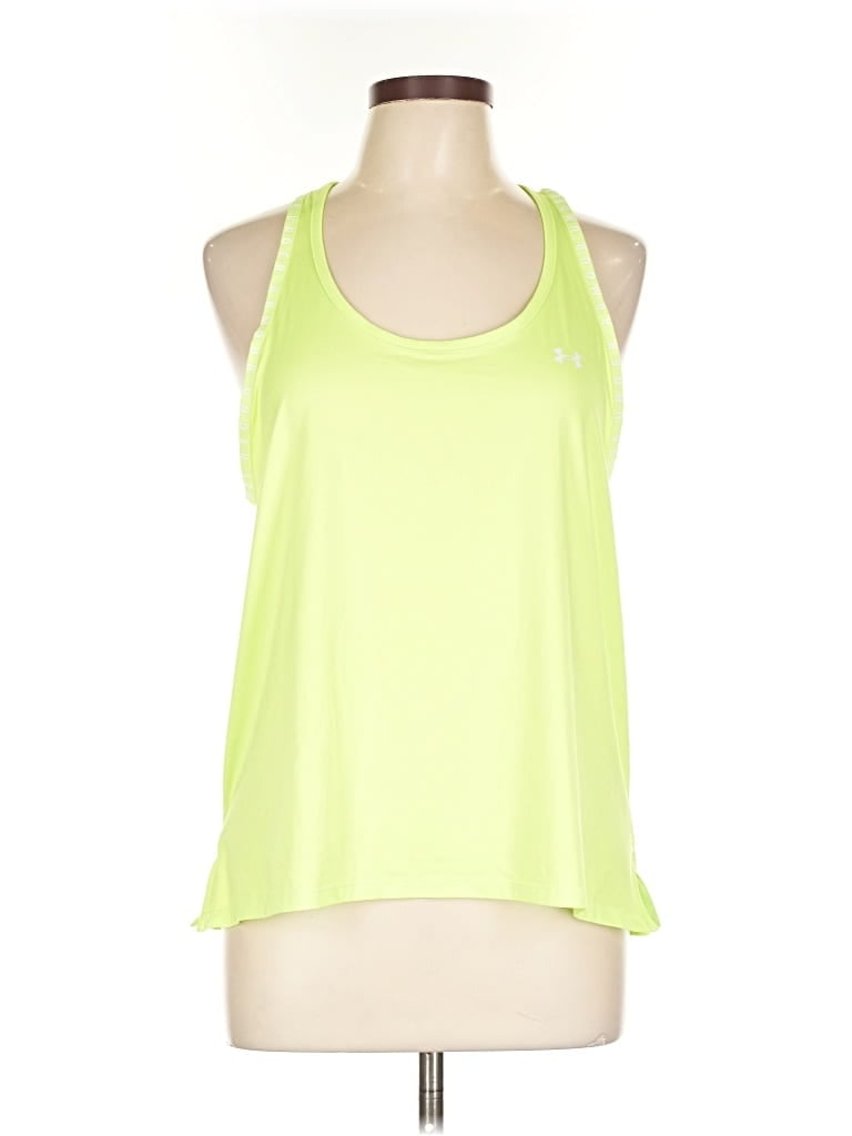 Pre-owned Under Armour Active Tank Top In Yellow