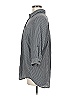 Ellison Stripes Gray 3/4 Sleeve Button-Down Shirt Size M - photo 5