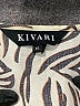 Kivari Animal Print Ivory Casual Dress Size XS - photo 7