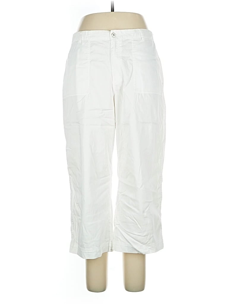Pre-owned Chico's Casual Pants In White