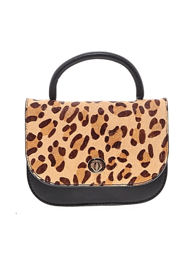 Pre-owned Street Level Leather Satchel In Black