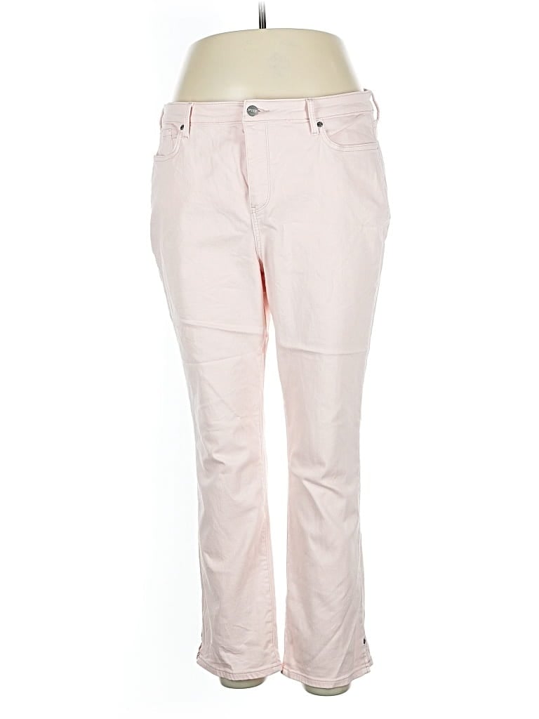Pre-owned Nydj Casual Pants In Pink