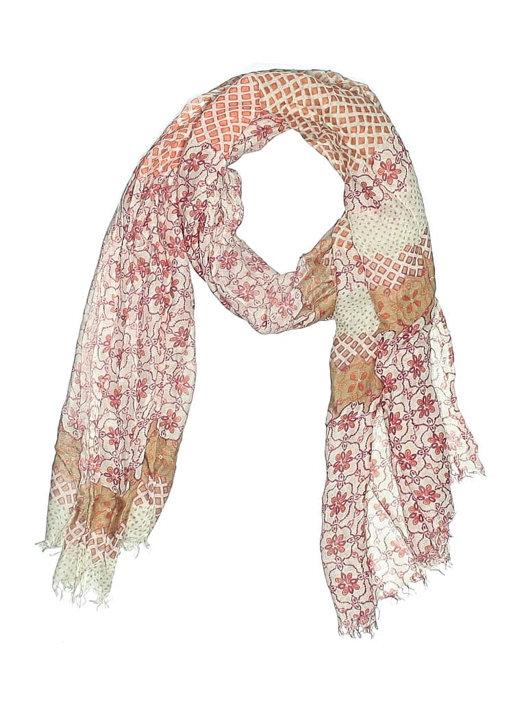 Pre-owned Unbranded Scarf In Orange