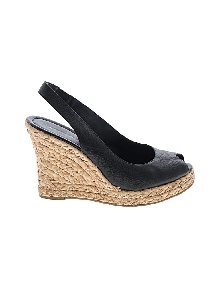Pre-owned Banana Republic Wedges In Black
