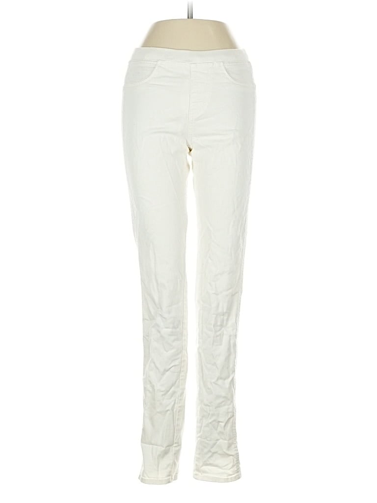 Pre-owned Uniqlo Jeggings In White